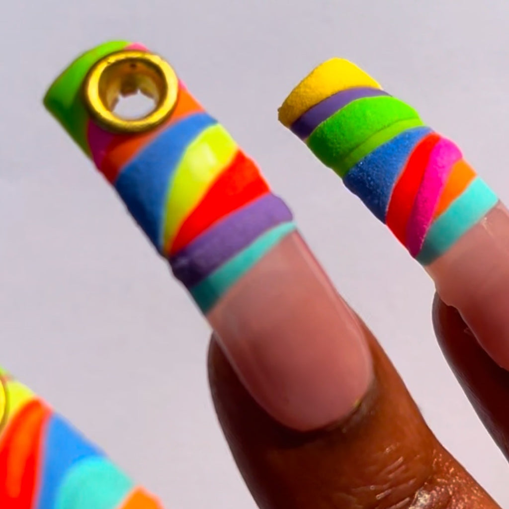 Stripe Me Down Nail Set