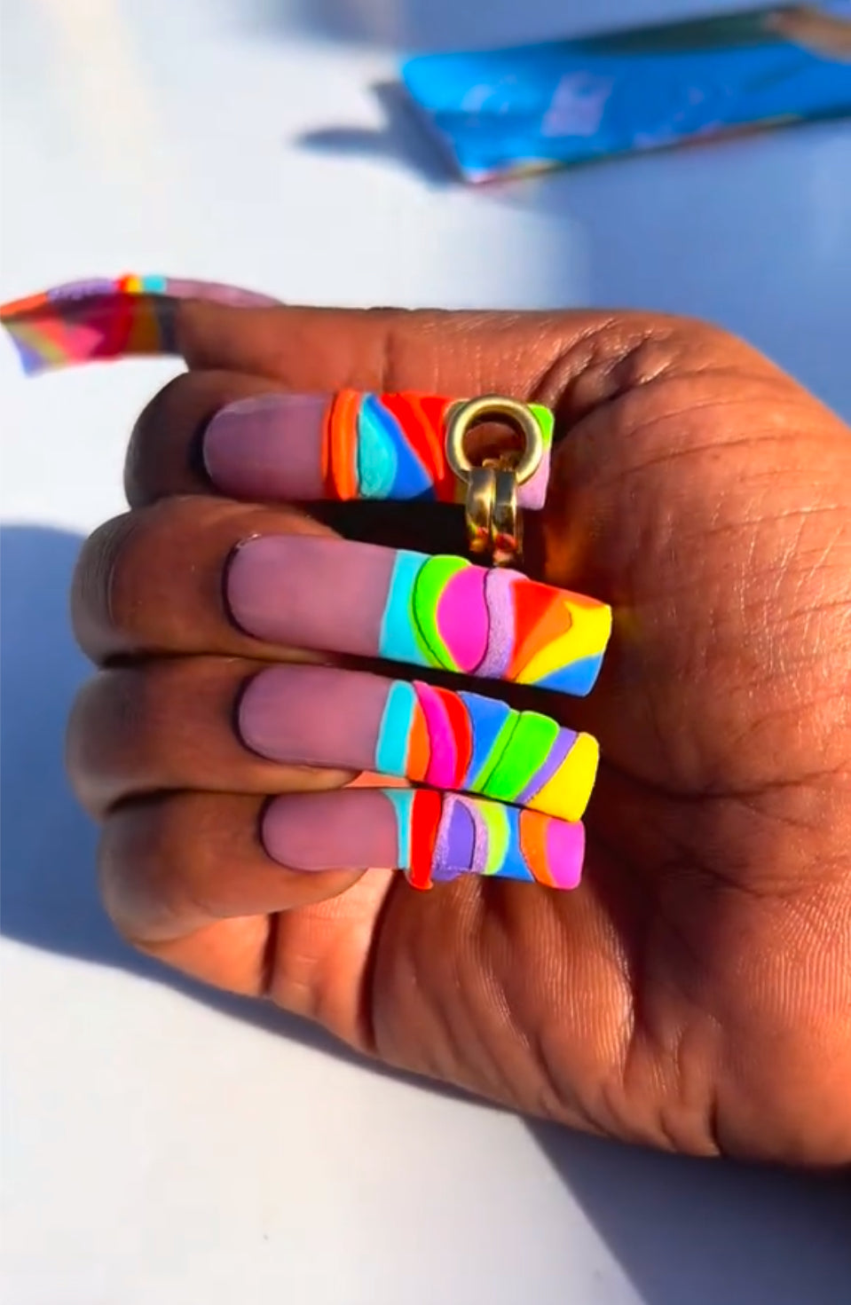 Stripe Me Down Nail Set