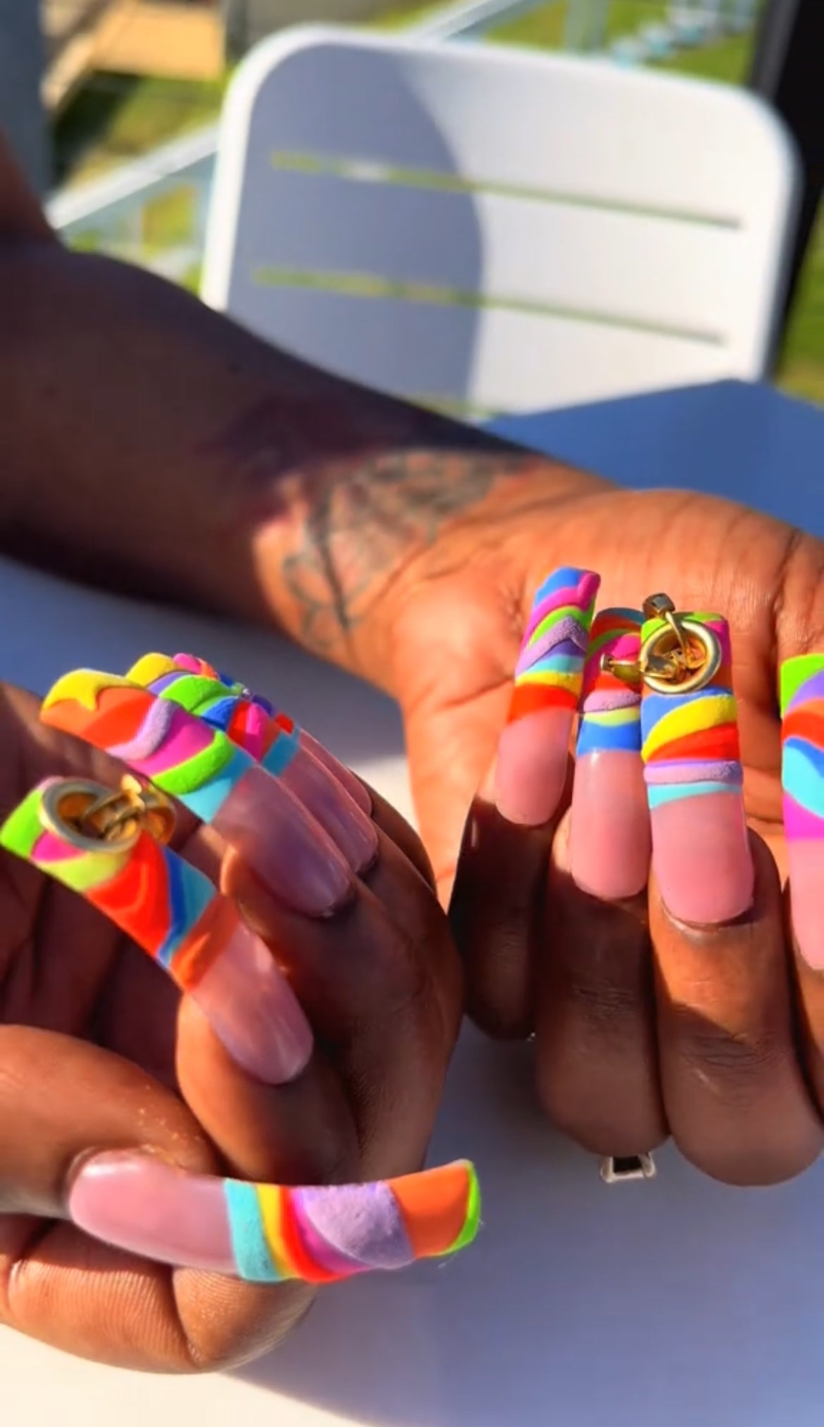 Stripe Me Down Nail Set
